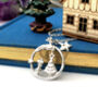 Personalised Sterling Silver Magical Wonderland Christmas Necklace With Initial Star, thumbnail 1 of 12