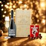 Personalised Vino Spumante Prosecco Gift Box With Luxury Belgian Chocolates 75cl, thumbnail 1 of 4