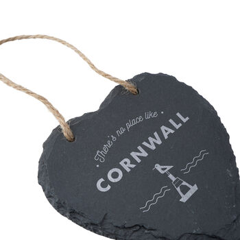 There's No Place Like Cornwall Hanging Heart, 3 of 3