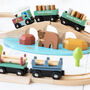 Personalised Wooden Wild Pines Train Set, thumbnail 2 of 12