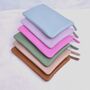Personalised Monogram Leather Cosmetic Pouch, thumbnail 5 of 11