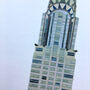 'Chrysler Skyline' Recycled Paper Collage Print, thumbnail 6 of 7