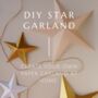Digital Downloadable Diy Star Garland Kit, thumbnail 1 of 3