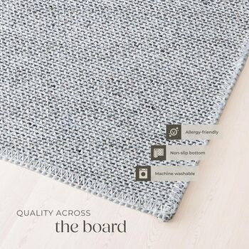 Washable Rug Living Room Carpet Oriental Short Pile Rug, 4 of 12