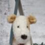 Pull Along Furry Dog Toy, thumbnail 5 of 6
