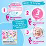 Personalised Fairy Wishes Birthday Jigsaw Puzzle, thumbnail 4 of 11