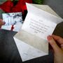 Personalised Origami Valentine Love Letter Photo Gift, thumbnail 2 of 8