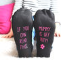 Personalised Mum's Off Duty Socks, thumbnail 1 of 3