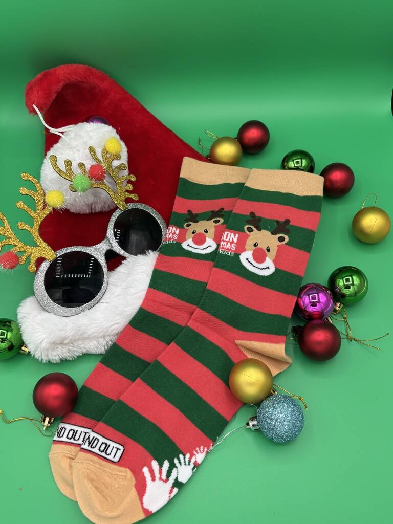 Stand Out X Mission Christmas Charity Socks, 1 of 2