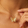 Gold Or Silver Butterfly Necklace, thumbnail 9 of 9