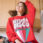 Kitchen Disco Women's Slogan Sweatshirt, thumbnail 2 of 5