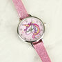 Personalised Unicorn Glitter Watch Gift, thumbnail 4 of 4