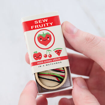 Sew Fruity Mini Cross Stitch Kit, 2 of 8