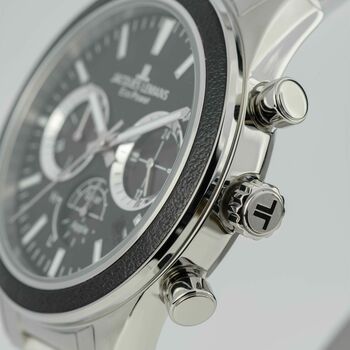 Jacques Lemans Solar Chronograph Men's Bracelet Watch By BJB