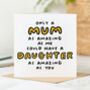 'Amazing Daughter' Birthday Card, thumbnail 1 of 2