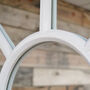 Cream Arched Window Wall Mirror, thumbnail 2 of 5