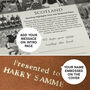 Scotland International Personalised Football Gift Scottish Tartan Army Newspaper History Book, thumbnail 10 of 12