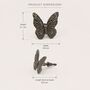 Vintage Butterfly Charm Knob, thumbnail 6 of 9