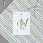 Floral Gift Tags With Lily Of The Valley Illustrations, thumbnail 2 of 5