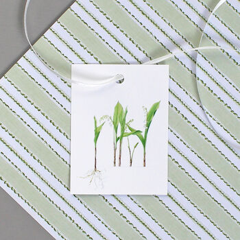 Floral Gift Tags With Lily Of The Valley Illustrations, 2 of 5