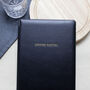 Personalised Luxury Leather Dinner Party Book, thumbnail 5 of 12