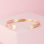 Smooth Cuff In 14k Gold Fill, thumbnail 3 of 4