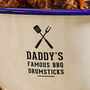 Personalised 'Famous Dish' Enamel Bowl, thumbnail 2 of 4