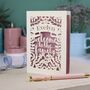 Personalised Papercut Adoption Card, thumbnail 1 of 5