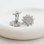 Monet Water Lilies Pewter Cufflinks, thumbnail 4 of 5