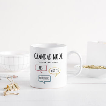 Funny Grandad Mode Coffee Mug, 5 of 5