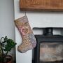 Personalised Patchwork Quilted Christmas Stocking, thumbnail 5 of 5