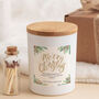 Personalised Merry Christmas Candle Gift, thumbnail 1 of 6