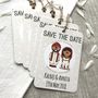 Indian Save The Date Magnet, thumbnail 4 of 4