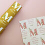 M Is For Mummy Personalised Mother's Day Wrapping Paper, thumbnail 2 of 3