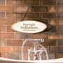 Personalised Natural Birch Wood Indoor Hanging Sign, thumbnail 4 of 4