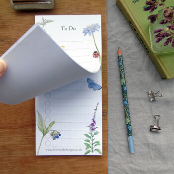 Wildflowers 'To Do' List Notepad, 5 of 10
