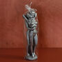 G Decor Lovers Embrace Romantic Silver 3D Candle, thumbnail 4 of 4