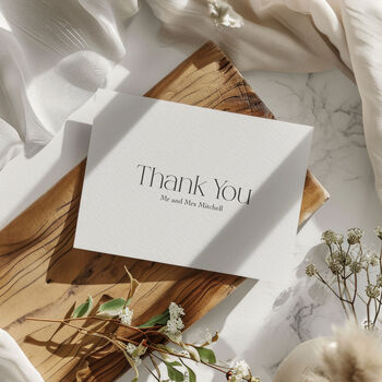 Personalised Set Of Thank You Cards, 2 of 2