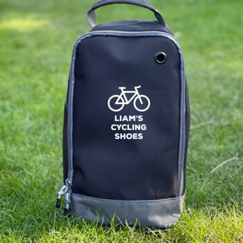 Personalised Cycling Shoes Boot Bag, 6 of 8