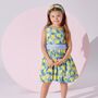 Lemon Garden Dress With Hairband Accessory, thumbnail 2 of 7