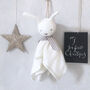 Cashmere Bunny Rabbit Baby Comforter, thumbnail 9 of 11