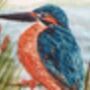 Kingfisher Hand Embroidery Design, thumbnail 4 of 4
