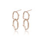 Twig Link Chain Earrings, thumbnail 3 of 6
