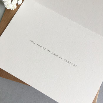 Will You Be My Bridesmaid Card, 4 of 8