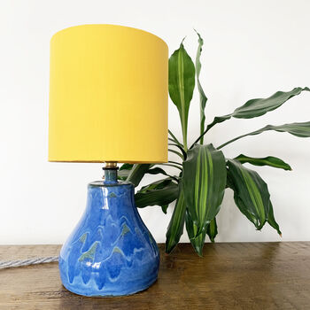 Small Bulb Lamp Base Blue, 2 of 5