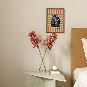 Personalised Wedding Photograph Print With Stripe Border, 3 of 12