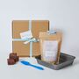 Eco Brownie Baking Kit With Baking Tin And Silicone Spatula Spoon, thumbnail 6 of 7