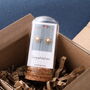 Congratulations Firework Earrings In Terrarium Bottle, thumbnail 1 of 6