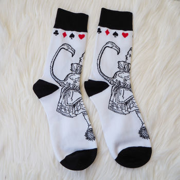 Alice In Wonderland Socks, 5 of 6