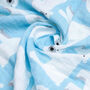 Organic Extra Large Polar Bear Cotton Muslin, thumbnail 3 of 6